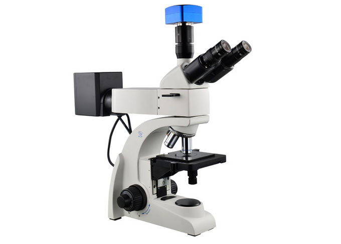 UM103i Trinocular οπτικό μεταλλουργικό μικροσκόπιο σωλήνων μικροσκοπίων οπτικό