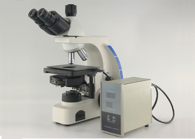 100X UOP σύνθετο οπτικό μικροσκόπιο φακών μικροσκοπίων οπτικό με το θερμό στάδιο