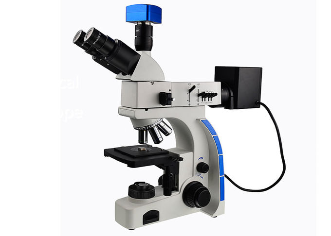 Διαβιβασθε'ν ελαφρύ οπτικό μεταλλουργικό μικροσκόπιο μικροσκοπίων 50-800X UOP